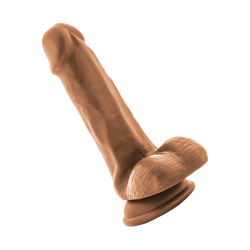 Dr. Skin - Posable Dildo with Balls, 16,5 cm