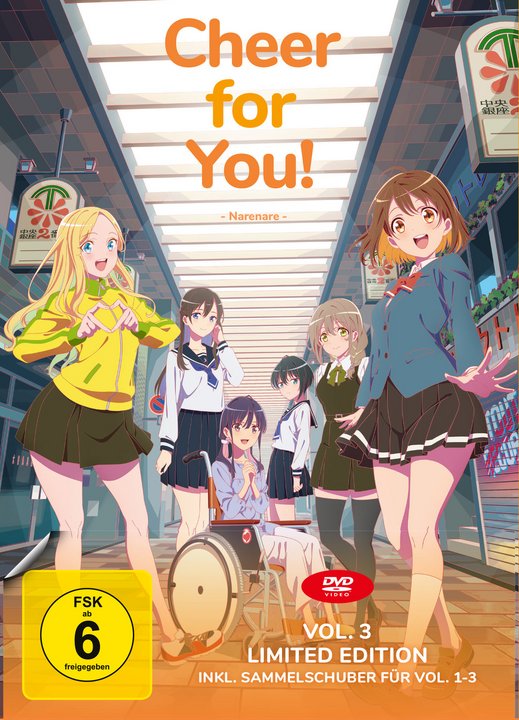 Cheer for You! - Vol. 3 - Limited Edition inkl. Sammelschuber für Vol. 1-3 (DVD)