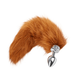 Buttplug Small with Tail, 37 cm