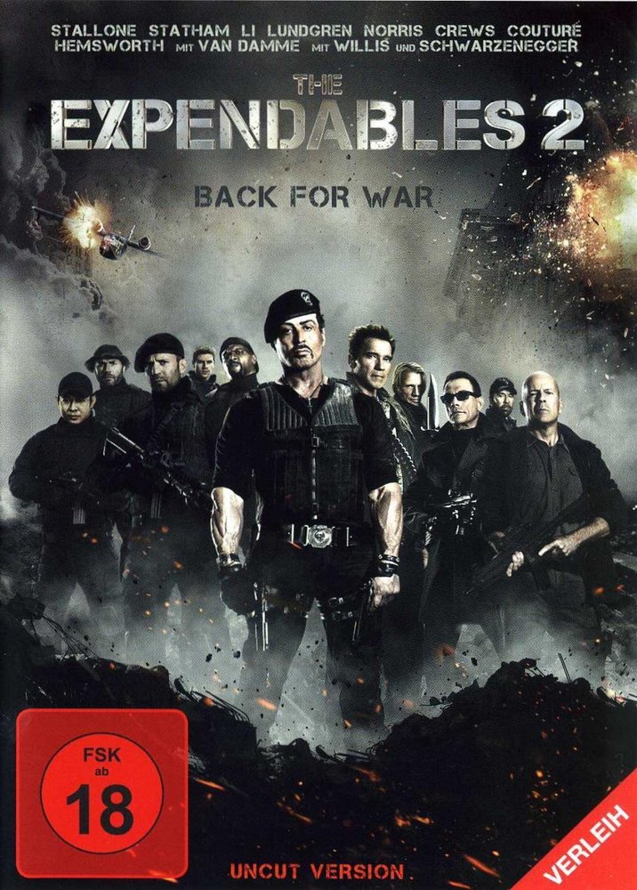The Expendables 2: DVD, Blu-ray oder VoD leihen - VIDEOBUSTER
