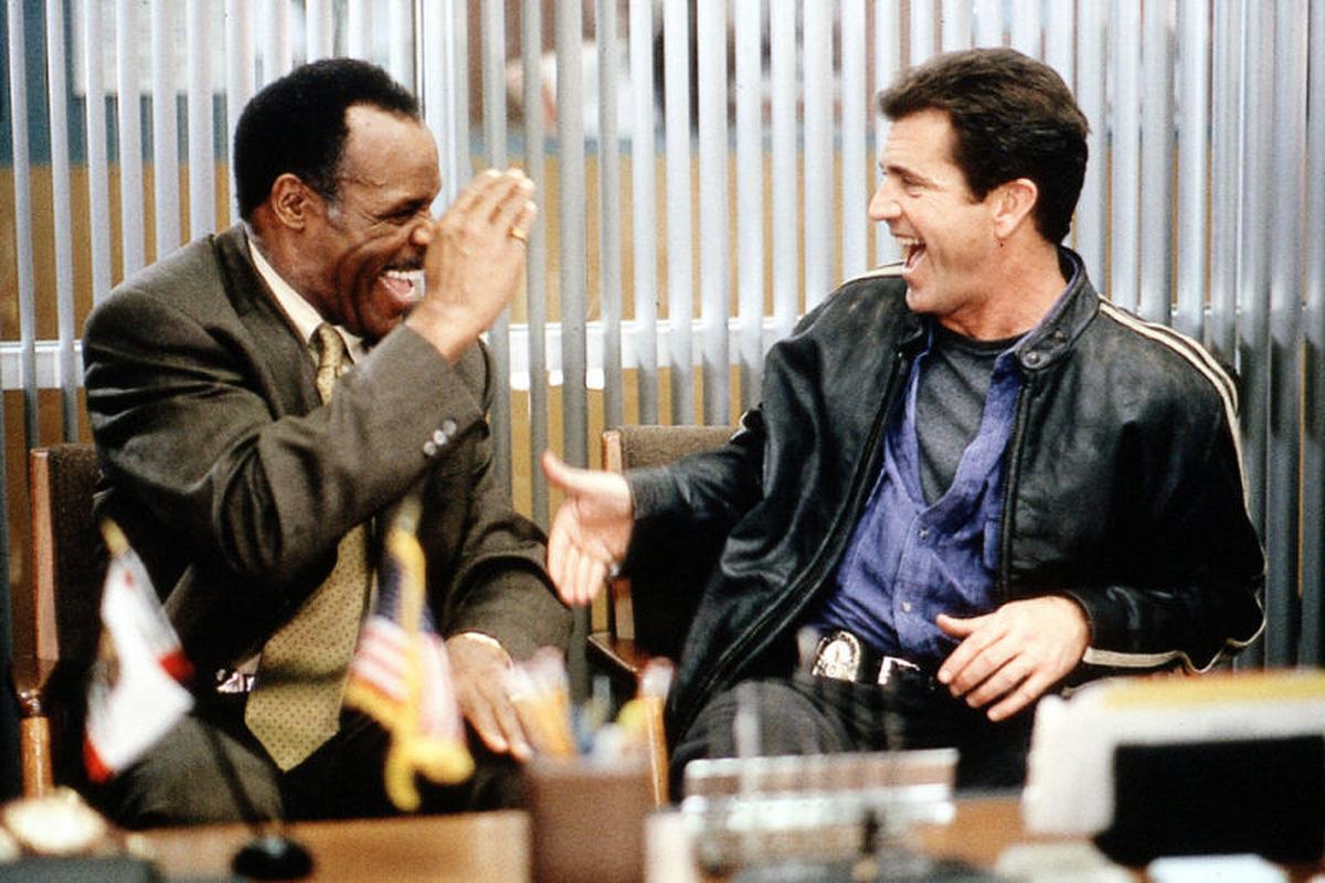 Danny Glover und Mel Gibson in 'Lethal Weapon 4' (USA 1998) © Warner Home Video