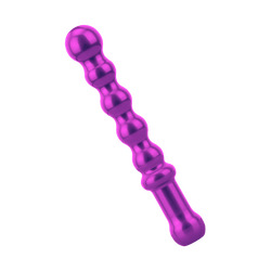 Aluminiumdildo mit Kugel-Form, 18 cm