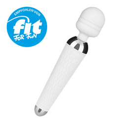 Aufladbarer Silikon-Massager, 19,5 cm