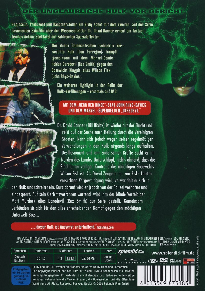 Der Unglaubliche Hulk Vor Gericht Der Unglaubliche Hulk Vor Gericht