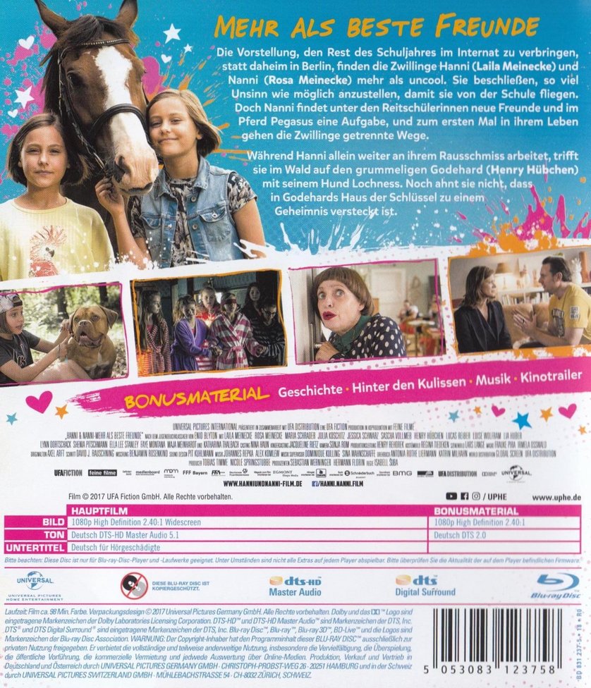 Hanni Nanni 4 Dvd Oder Blu Ray Leihen Videobuster De