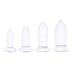 Anal Dilators Set, 4 Teile, 8,3 - 11,6 cm