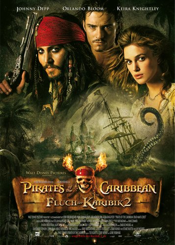 Pirates of the Caribbean - Fluch der Karibik 2 - Poster 1