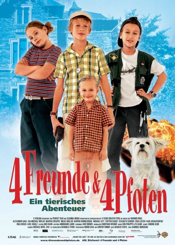 4 Freunde & 4 Pfoten - Poster 1