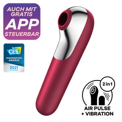 Satisfyer Dual Love Connect App, Vibrator + Druckwellentoy