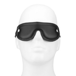 Leder-Maske mit weichem Polster