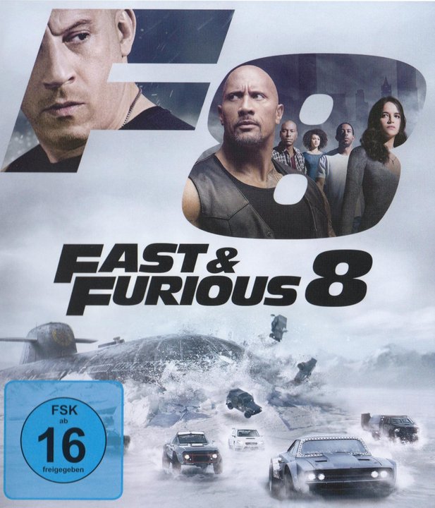 Fast &amp; Furious 8 (Blu-ray), gebraucht