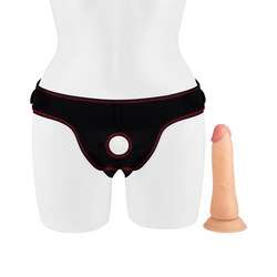 Easy Strap-On-Set with Dildo, 19 cm