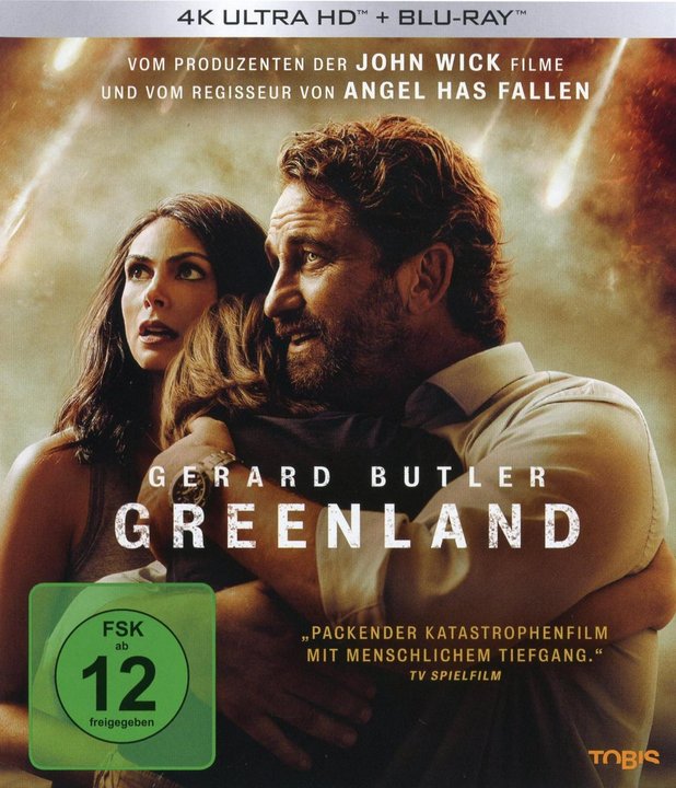 Greenland (4K UHD), gebraucht, ohne Cover