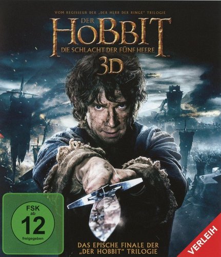 Der Hobbit 3 - Die Schlacht der fünf Heere (Blu-ray 3D), gebraucht