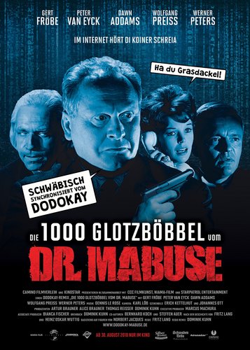 Die 1000 Glotzböbbel vom Dr. Mabuse - Poster 1