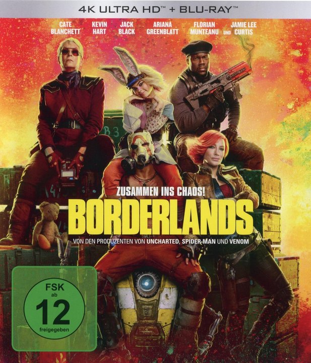 Borderlands (4K UHD), gebraucht, ohne Cover