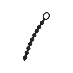 Analbeads mit Haltering, 31 cm