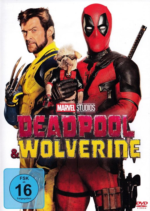 Deadpool 3 - Deadpool &amp; Wolverine (DVD), gebraucht