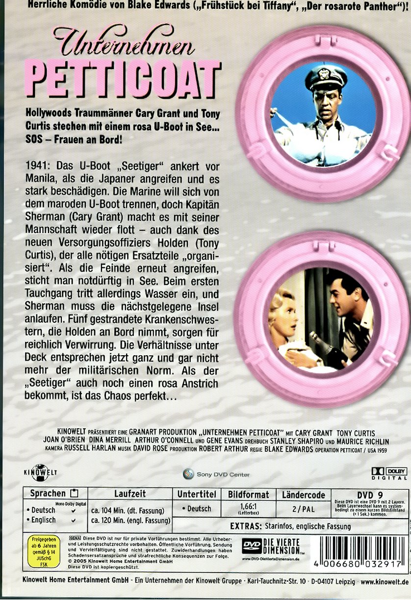 Unternehmen Petticoat DVD oder Bluray leihen VIDEOBUSTER.de