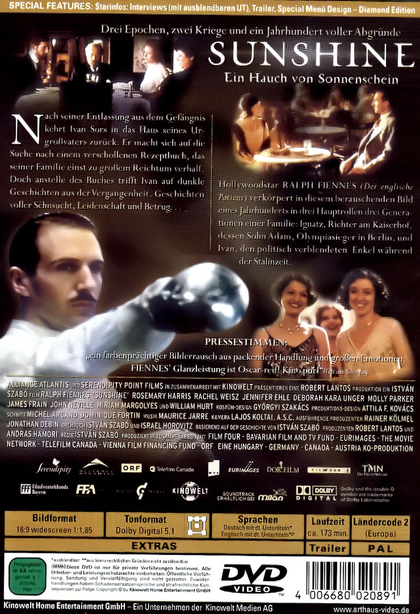 Sunshine Ein Hauch von Sonnenschein DVD oder Bluray leihen VIDEOBUSTER.de Sunshine Ein Hauch von Sonnenschein DVD oder Bluray leihen VIDEOBUSTER.de