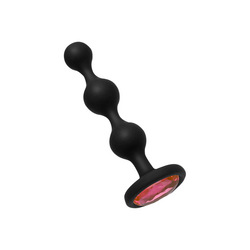 Booty Bling - Portable Anal Beads, 10,2 cm