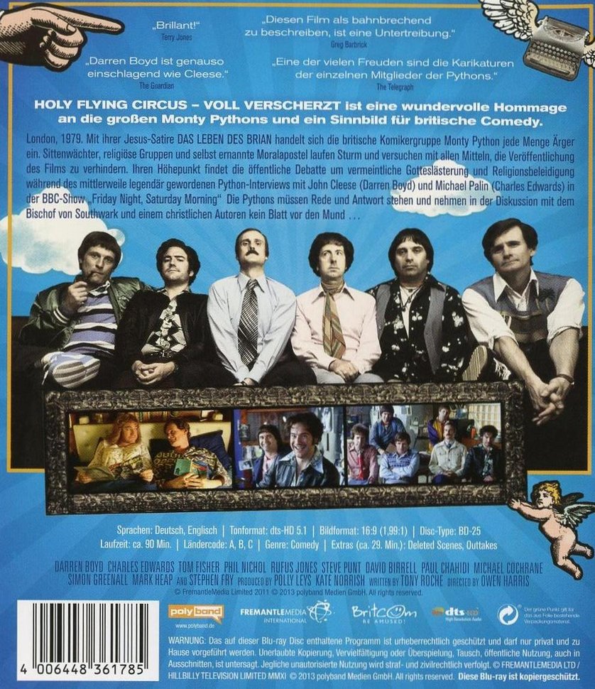 Holy Flying Circus DVD oder Bluray leihen VIDEOBUSTER.de