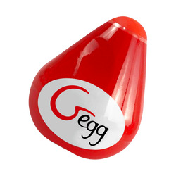 G-Egg Red, 6,5 cm