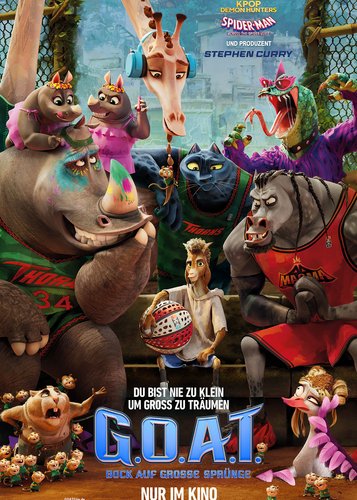 G.O.A.T. - Bock auf große Sprünge - Poster 1