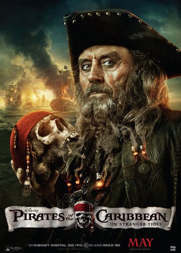 Pirates of the Caribbean - Fluch der Karibik 4 - Poster 4