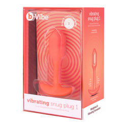 Vibrating Snug Plug 1, 10 cm