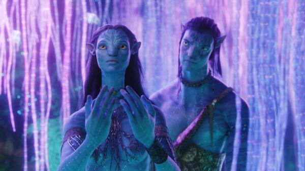 Zoe Saldana und Sam Worthington in 'Avatar' © Fox