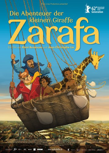 Die Abenteuer der kleinen Giraffe Zarafa - Poster 1