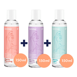 Vielseitiges Gleitmittel-Set, 3 Stück, 450 ml