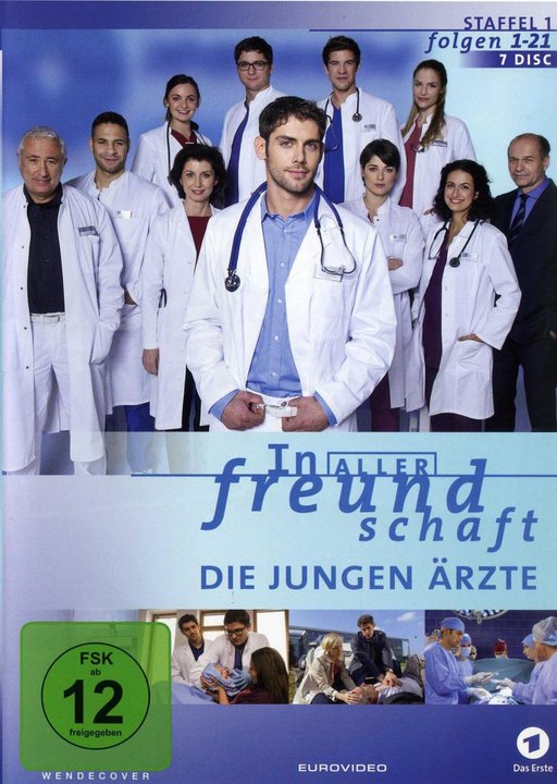 In aller Freundschaft - Die jungen Ärzte - Staffel 1 - Box 1 (DVD), neu - ovp