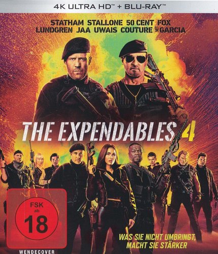 The Expendables 4 (4K UHD), gebraucht, ohne Cover