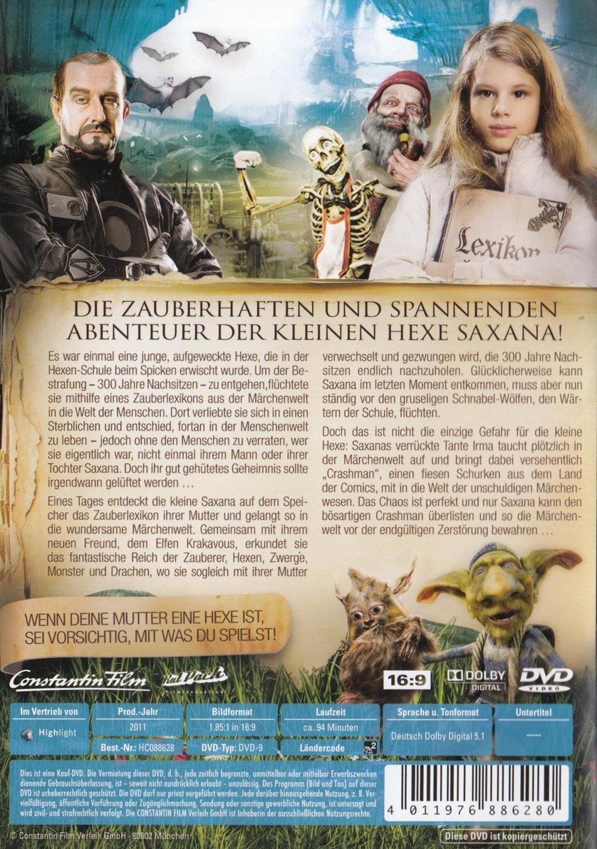 Saxana Und Die Reise Ins Märchenland