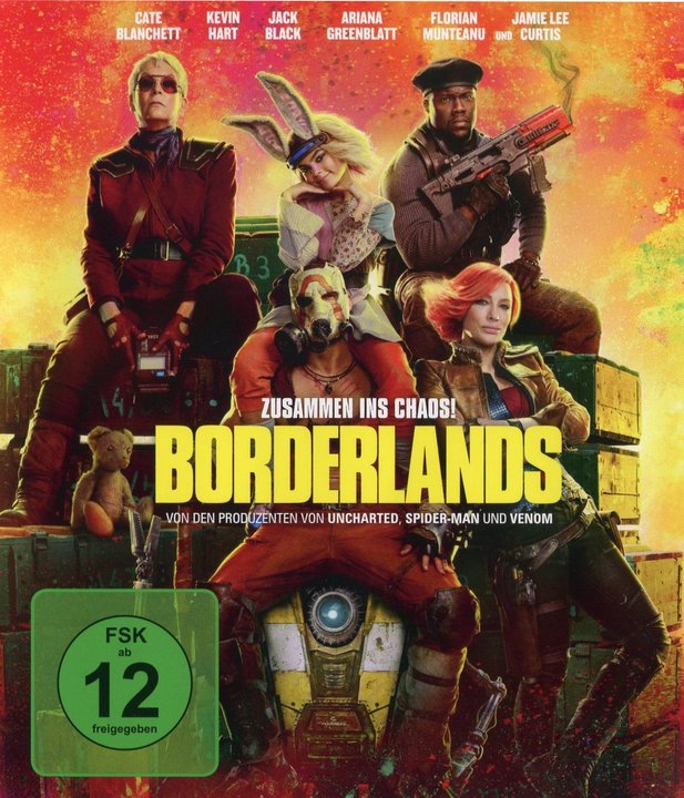 Borderlands (Blu-ray), gebraucht, ohne Cover