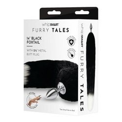 Furry Tailes - Foxtail with Metal Butt Plug, 35,6 cm