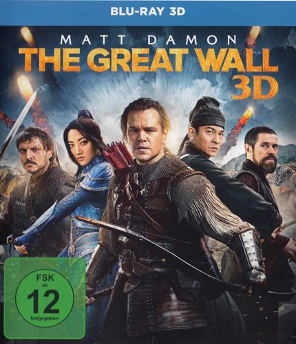 The Great Wall (Blu-ray 3D), gebraucht, ohne Cover