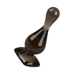 Ergonomischer Analplug, 10 cm