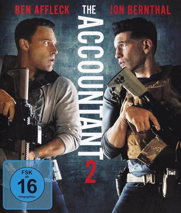 The Accountant 2 (Blu-ray), gebraucht, ohne Cover