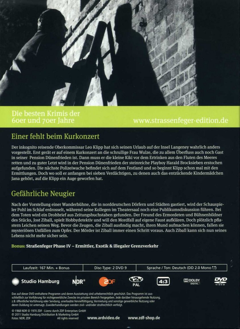 Straßenfeger 40 Einer fehlt beim Kurkonzert + Gefährliche Neugier