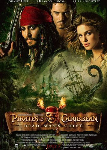 Pirates of the Caribbean - Fluch der Karibik 2 - Poster 3