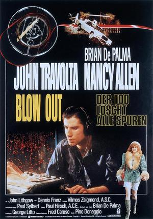 Das deutsche Kinoposter zu 'Blow Out - Der Tod löscht alle Spuren' © Warner-Columbia