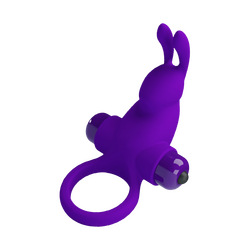 Vibrating Bunny Cock Ring, 5,4 cm