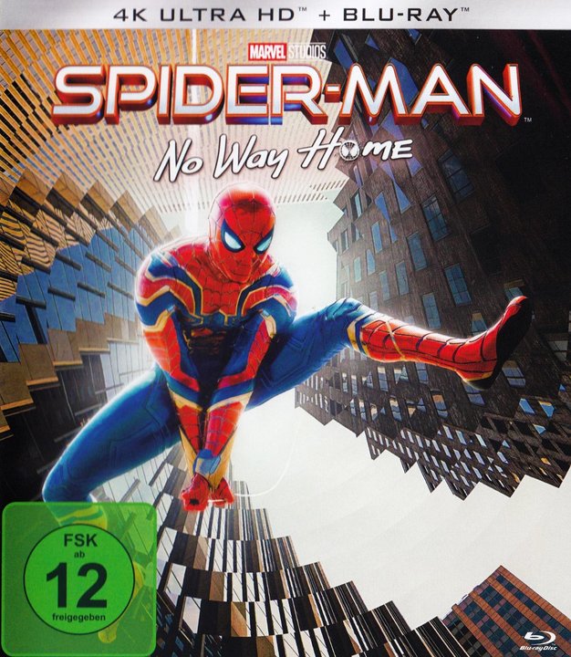 Spider-Man 3 - No Way Home (4K UHD), gebraucht, ohne Cover