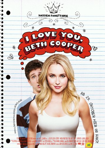 I Love You, Beth Cooper - Poster 1