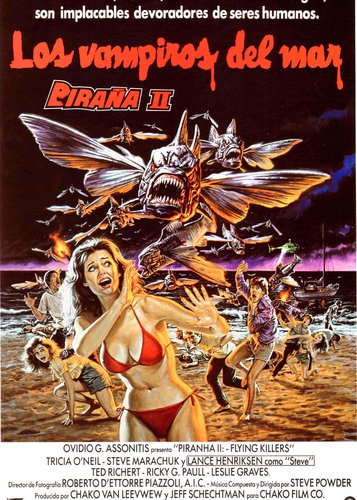 Piranha 2 - Fliegende Killer - Poster 2
