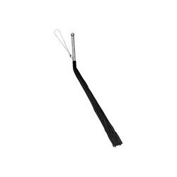 Wildleder peitsche mit Metall griff