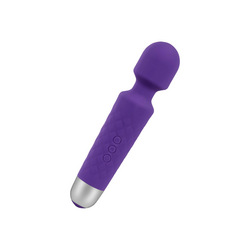 Wiederauflad barer Massager aus Silikon, 20 cm